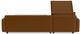 EQ3 Customizable Reva 2-Piece Leather Queen Sleeper Sofa Sectional with Storage Chaise-4