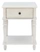 Powell® Pike White Side Table-3