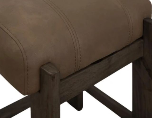 International Furniture Direct Balam Brown/Stained Dark 24'' Stool-4
