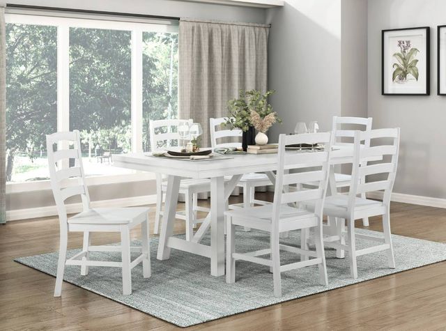 Homelegance® Redmond White Dining Table-1