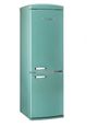 Unique® Appliances Classic Retro 24" 11.7 Cu. Ft. Ocean Mist Turquoise Counter Depth Bottom Freezer Refrigerator-4