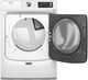 Maytag® Pet Pro System 7.4 Cu. Ft. White Front Load Electric Dryer-1