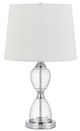 Cal® Lighting & Accessories Eden Chrome/Glass Table Lamp-0