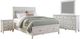 Jofran Inc. Maxton 4-Piece Ivory Queen Panel Storage Bedroom Set-0