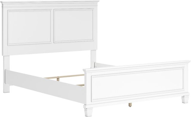 Signature Design by Ashley® Fortman White Queen Panel Bed-0
