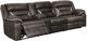 Signature Design by Ashley® Kincord 2-Piece Midnight Power Reclining Sectional Sofa-0