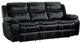 Mazin Furniture Bastrop 2 Piece Black Reclining Sofa & Loveseat Set-2