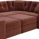 Drew & Jonathan Home ModularOne New Horizon 8-Piece Merlot Modular Sectional-1