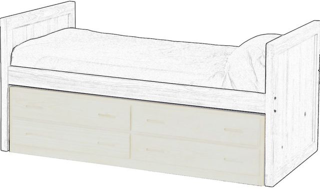 Crate Designs™ Furniture Cloud Finish Underbed Unit-0