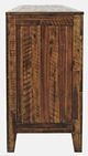 Jofran Inc. Painted Canyon Brown Fireplace Media Console-3