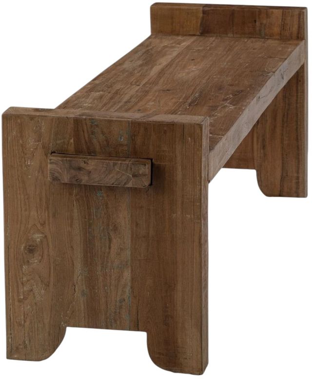 Classic Home Marsa Natural Accent Bench-3