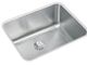 Elkay Lustertone® Classic Lustrous Satin 21" x 17" Single Bowl Undermount Sink with Perfect Drain®-0