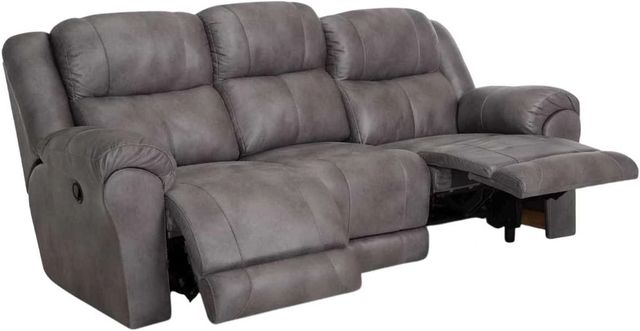 Franklin™ Croft Colt Smoke Dual Seat Power Reclining Sofa-1