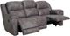 Franklin™ Croft Colt Smoke Dual Seat Power Reclining Sofa-1