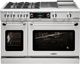 Capital Cooking Connoisseurian 48" Pro-Style Dual Fuel Liquid Propane Range with 24" Barbecue Grill-1