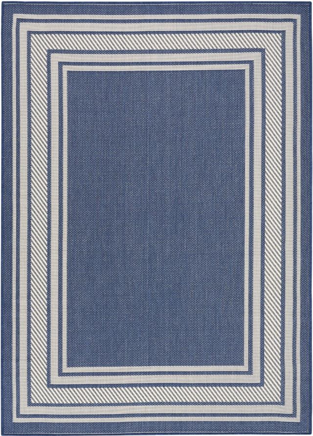 Nourison Home™ Horizon Navy 5'x7' Style 1 Area Rug-0