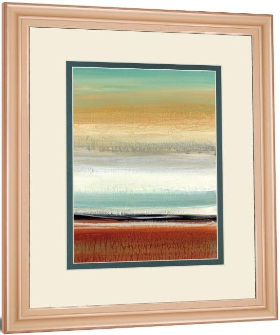Classy Living Tesla, C Horizon Lines 34'' Wall Art-3
