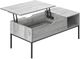 Monarch Specialties Inc. Grey Lift-Top Coffee Table-3