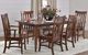 Urban Collections by Yutzy Woodworking Estate Michaels/Retreat Cherry 36”x52” Leg Dining Table with 2-18" Leaves-1