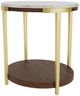 Riverside Furniture Emery Smoked Cherry/White End Table-0
