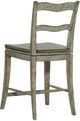 Hooker® Furniture Alfresco La Riva Oyster Ladder Back Swivel Counter Stool-2
