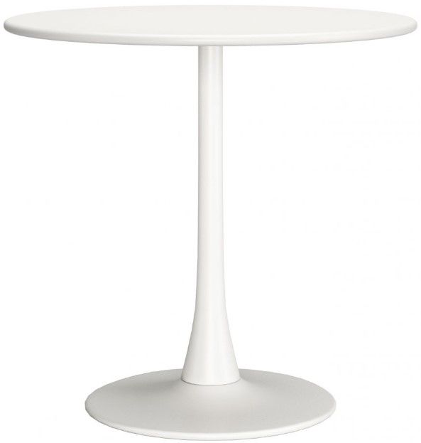 Zuo® Modern Soleil White Steel Outdoor Dining Table-0