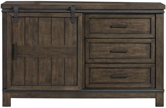 Liberty Furniture Thornwood Hills Rock Beaten Brown Youth Dresser-2