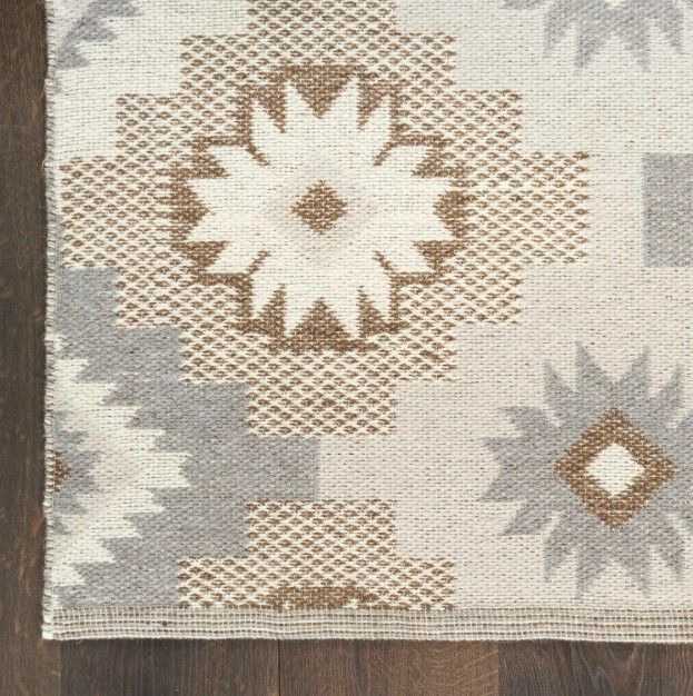 Nourison Home™ Copenhagen Ivory Beige 5'x7' Area Rug-3