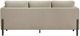 Coaster® Islington Taupe Upholstered Panel Arm Sofa-4