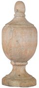 A & B Home Beige Small Chester Finial Decorative Accent-0