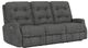 Flexsteel® Customizable Devon Fabric Power Reclining Sofa with Power Headrests-4