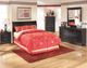Signature Design by Ashley® Huey Vineyard Black Full Sleigh Headboard-1