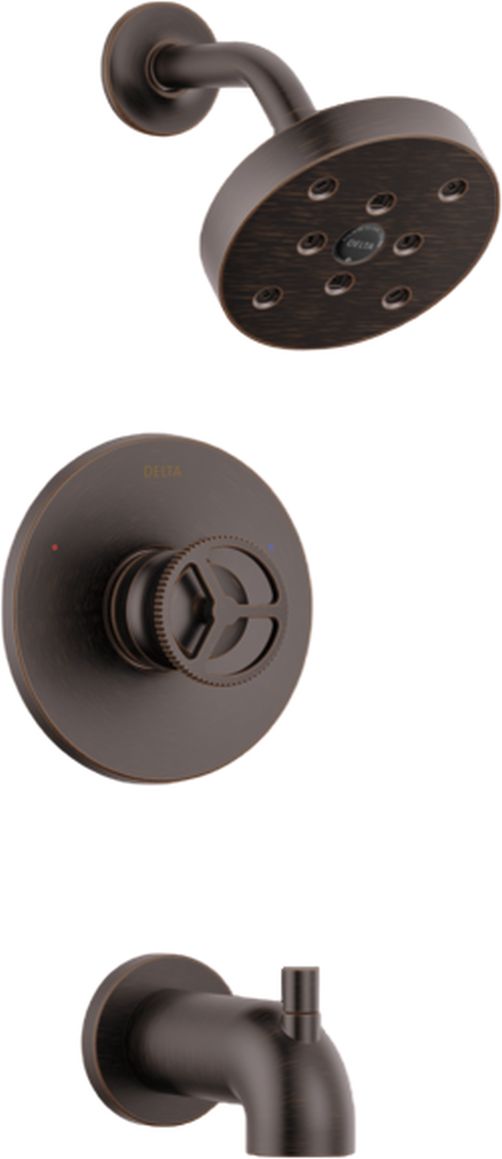 Delta Trinsic® H2Okinetic® Venetian Bronze Tub Shower Trim-0