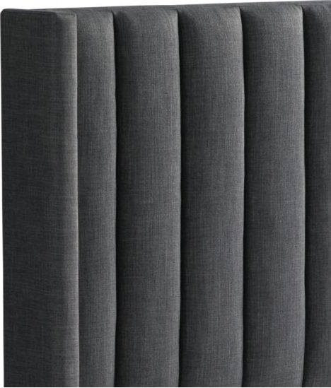 Malouf® Blackwell Charcoal Queen Headboard-1