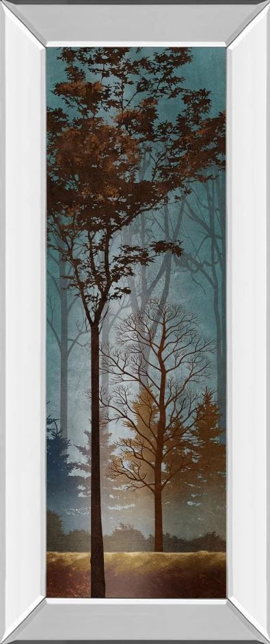 Classy Art Fading to Dusk I by Conrad Knutsen Mirror Framed Wall Art-0