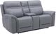 Liberty Furniture Cooper 3-Piece Blue Gray Leather Power Reclining Living Room Seating Set-3