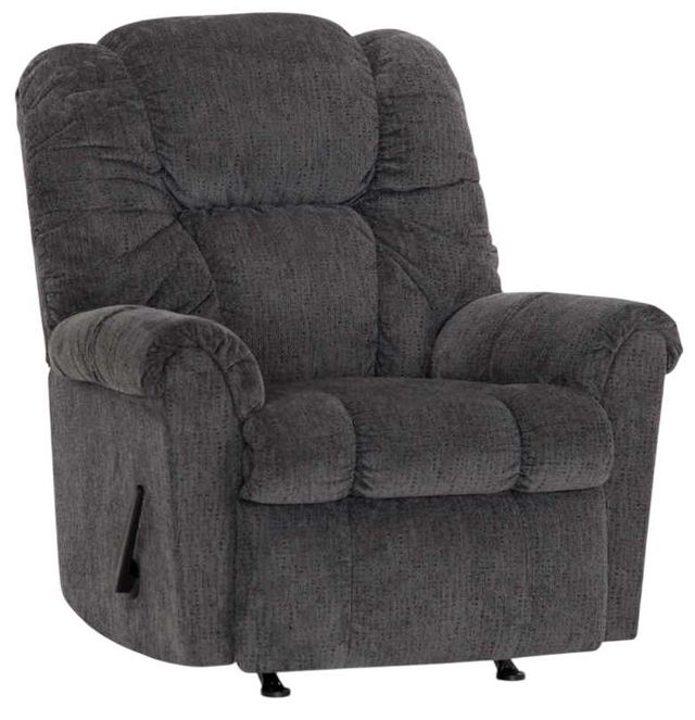 Franklin™ Ruben Westwood Charcoal Manual Swivel Rocker Recliner-0