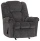 Franklin™ Ruben Westwood Charcoal Manual Swivel Rocker Recliner-0