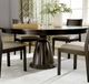 Bassett® Furniture BenchMade Origins Nichols Carbon Round Dining Table with Leaf-4