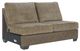 Benchcraft® Abalone 3-Piece Chocolate Left-Arm Facing Chaise Sectional-3