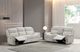 Furniture of America® Sandbach Light Gray Manual Reclining Glider Sofa-1