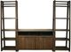 Riverside Furniture Perspectives Brushed Acacia Entertainment Console-3
