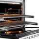 ZLINE Paramount Series Autograph Edition 36" Stainless Steel Pro Style Gas Range with White Matte Door and Champagne Bronze Accents-2