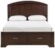 Homelegance® Hudson Cherry California King Platform Storage Bed-2
