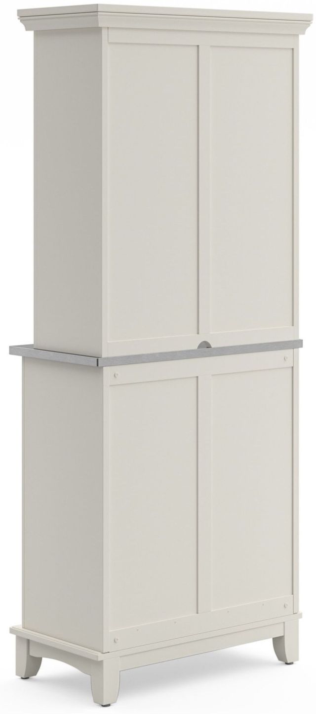 homestyles® Buffet of Buffets Stainless Steel/White Server with Hutch-1