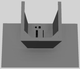 Vent-A-Hood® 36" Gunsmoke Contemporary Wall Mounted Range Hood-2