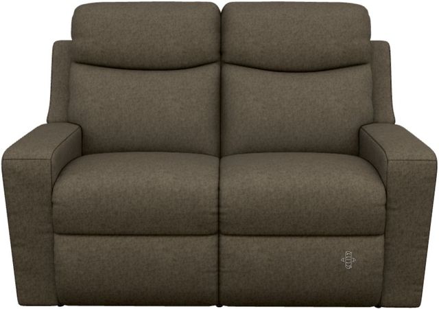 La-Z-Boy® Emmons Taupe Power Reclining Loveseat with Headrest-1