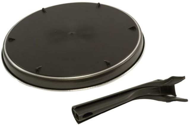 KitchenAid® Stainless Steel Microwave Crisper Pan with Handle-2