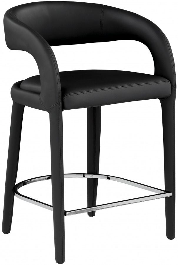 Meridian Furniture Sylvester Black Counter Stool-0