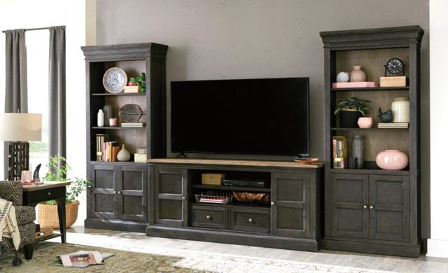 Hammary® Hancock Brown 76" Entertainment Console-1